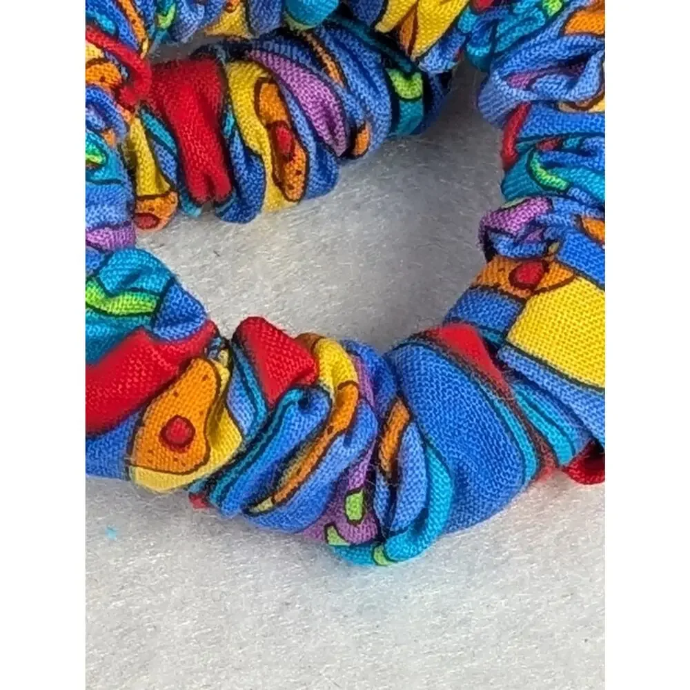 Set 16 Napkin Rings fabric vintage NWOT Handmade 2.5